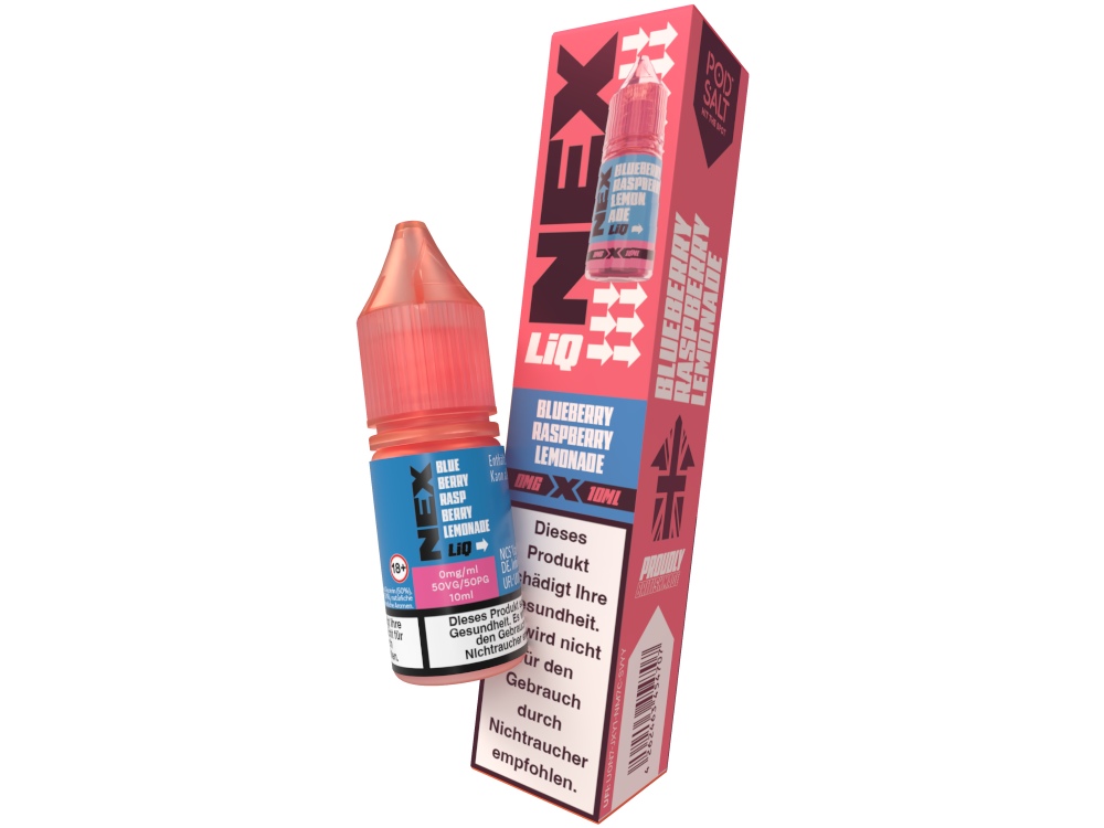 Pod Salt - NexLiq - Blueberry Raspberry Lemonade Nikotinsalz Liquid