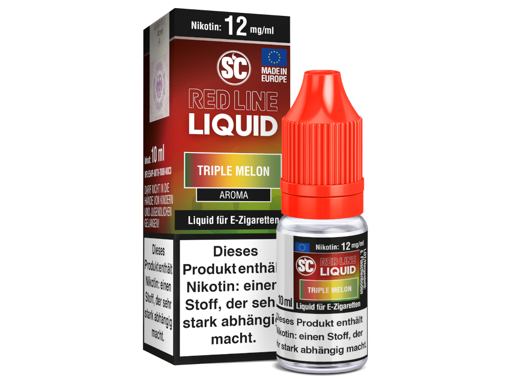 SC - Red Line Nikotin - Triple Melon