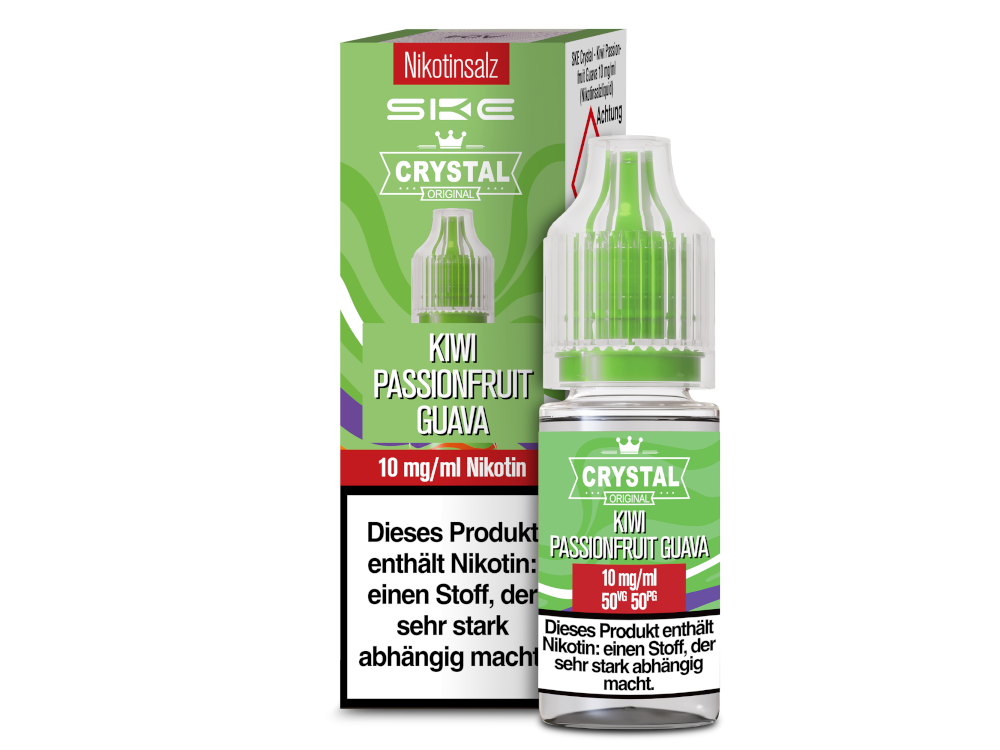 SKE - Crystal - Kiwi Passionfruit Guava - Nikotinsalz Liquid
