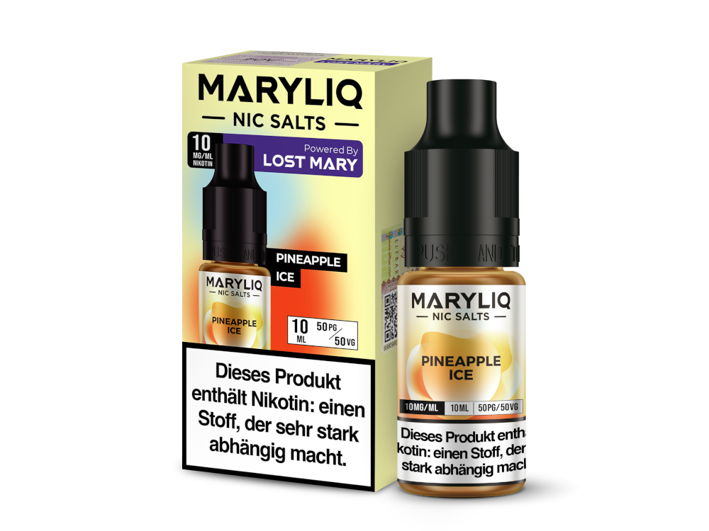 MARYLIQ - Pineapple Ice - Nikotinsalz Liquid