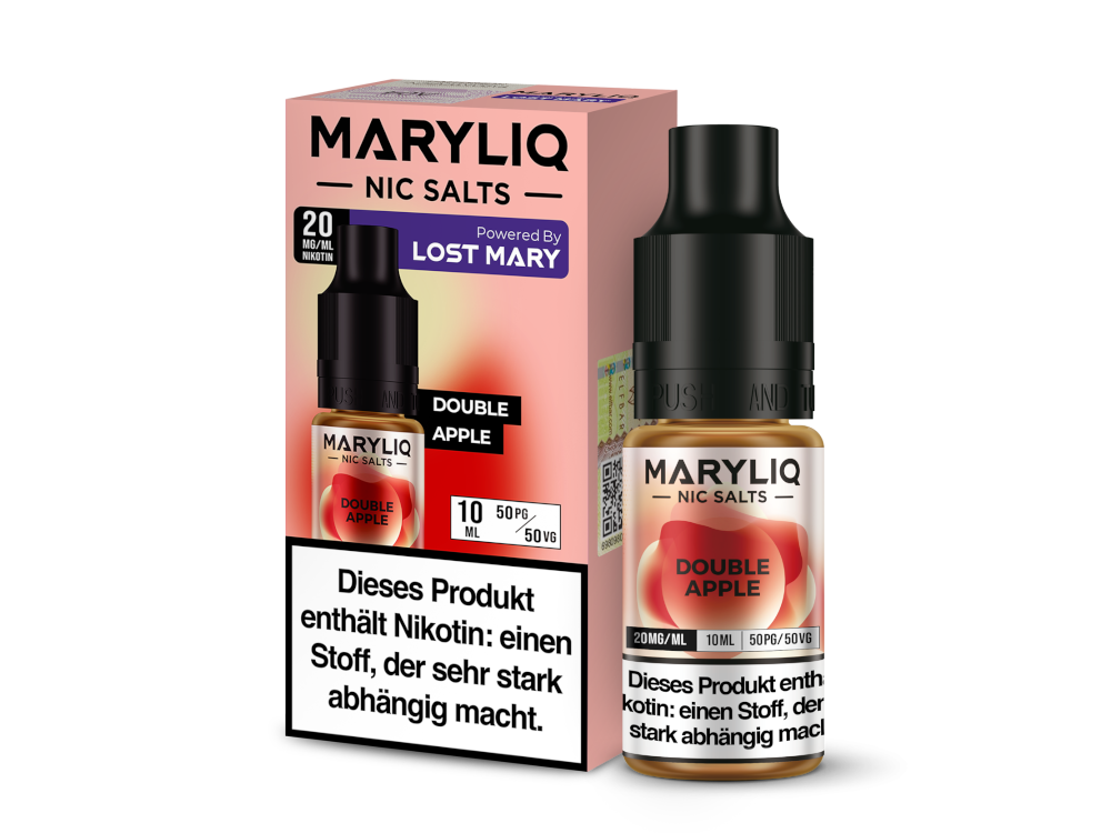 MARYLIQ - Double Apple - Nikotinsalz Liquid