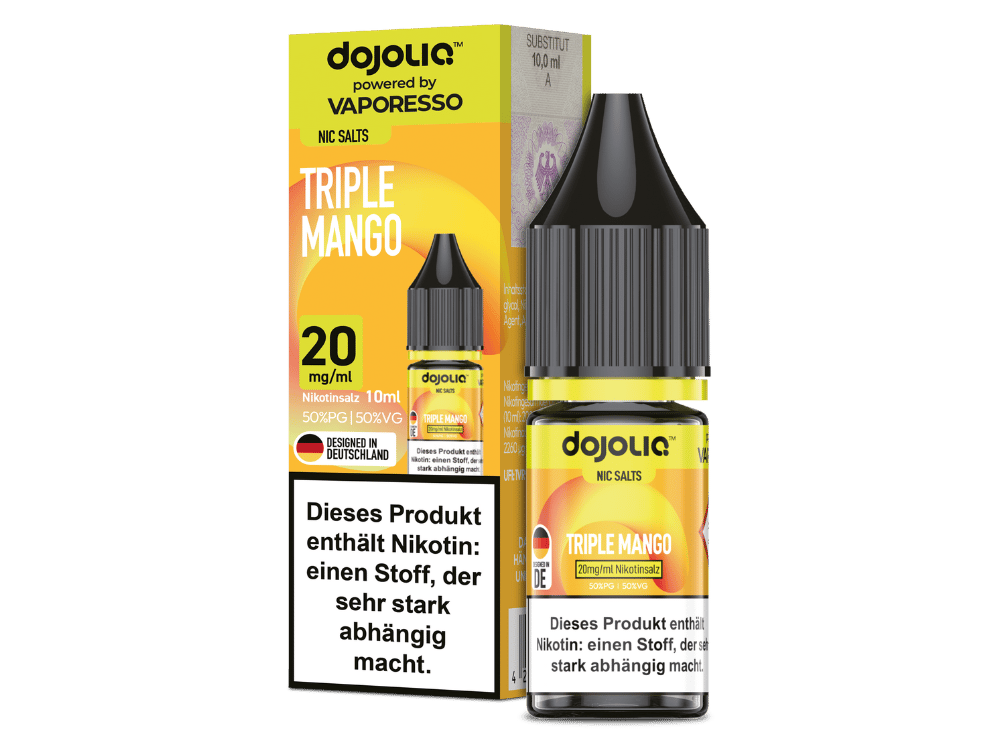 Vaporesso - Dojoliq - Triple Mango - Nikotinsalz Liquid