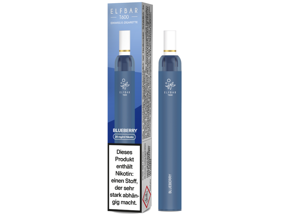 Elfbar - T600 Einweg E-Zigarette - 20 mg/ml
