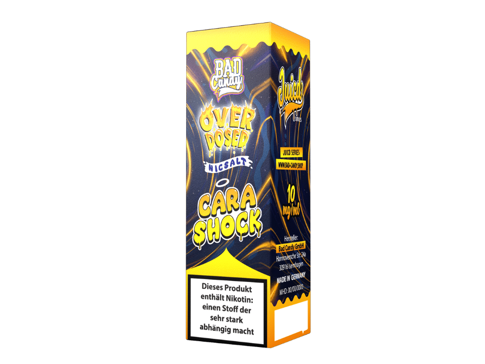 Bad Candy Liquids - Juicd - Overdosed Cara Shock - Nikotinsalz Liquid