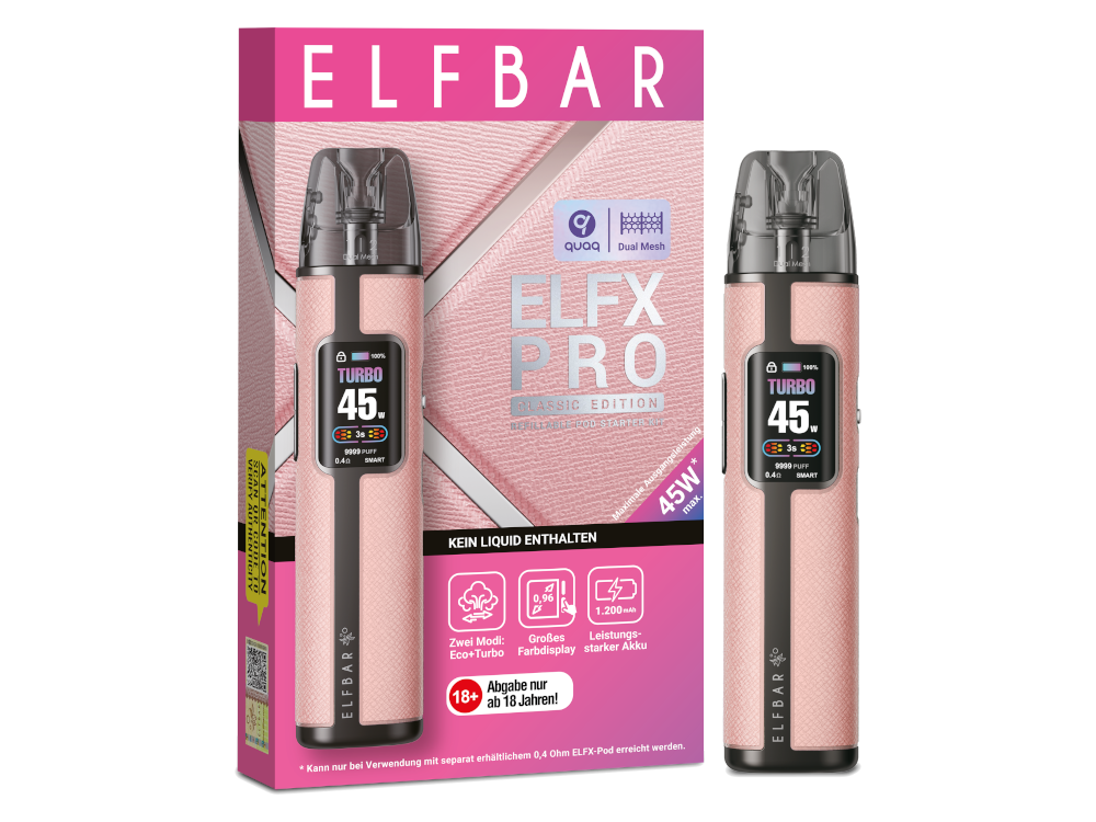 Elfbar - Elfx Pro E-Zigaretten Set