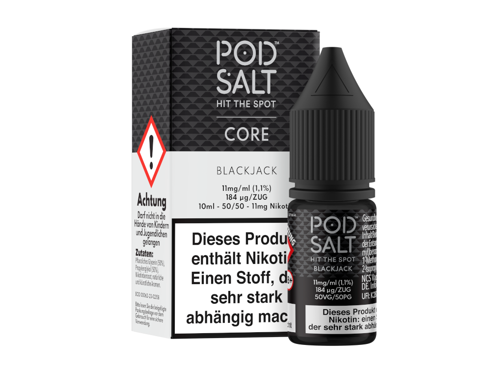Pod Salt Core - Blackjack - Nikotinsalz Liquid