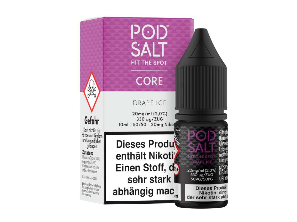 Pod Salt Core - Grape Ice - Nikotinsalz Liquid