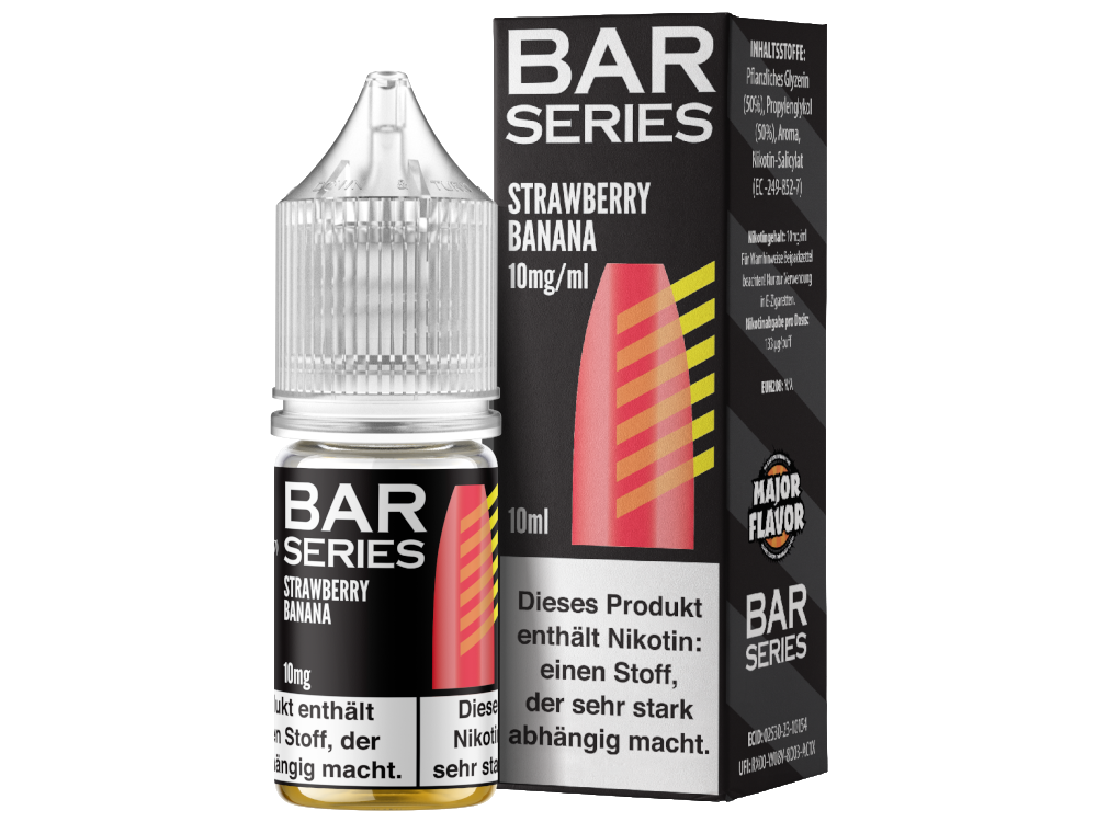 Bar Series - Strawberry Banana - Nikotinsalz Liquid