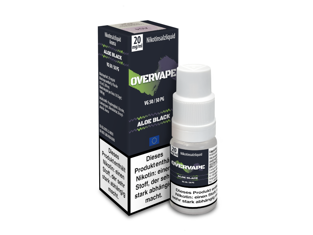Overvape - Aloe Black - Nikotinsalz Liquid