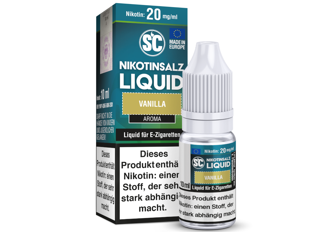 SC - Vanilla - Nikotinsalz Liquid