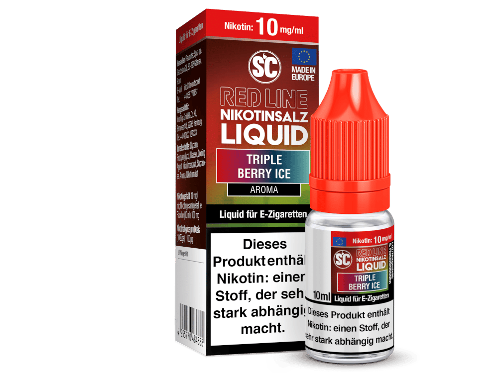 SC - Red Line - Triple Berry Ice - Nikotinsalz Liquid