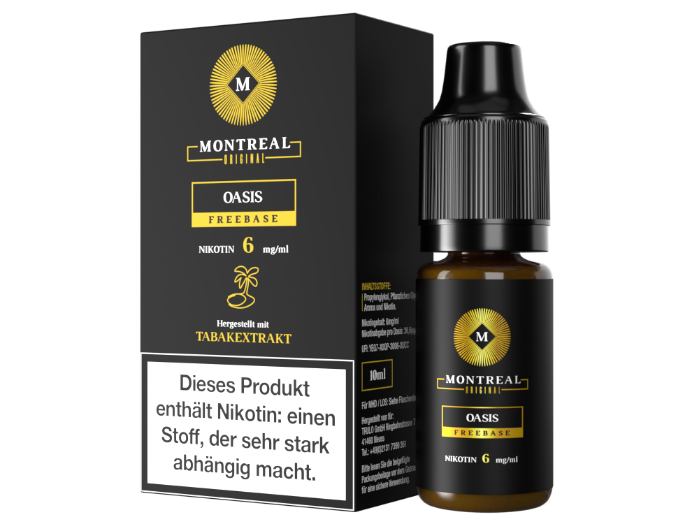 Montreal Original - Oasis E-Zigaretten Liquid