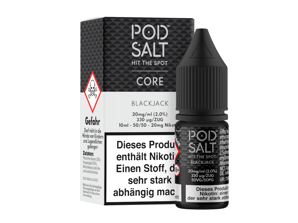 Pod Salt Core - Blackjack - Nikotinsalz Liquid