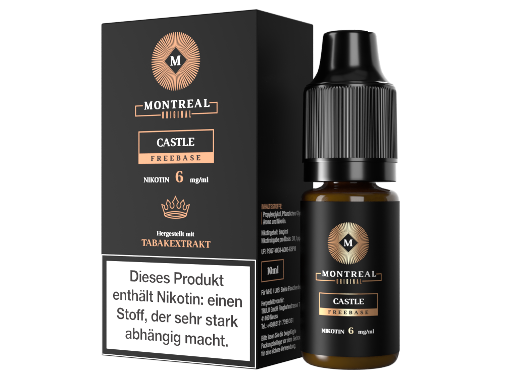 Montreal Original - Castle E-Zigaretten Liquid