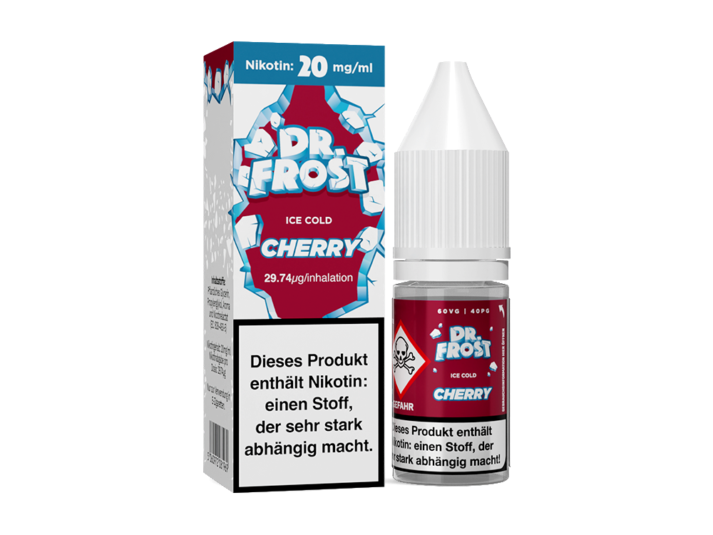 Dr. Frost - Ice Cold - Cherry - Nikotinsalz Liquid
