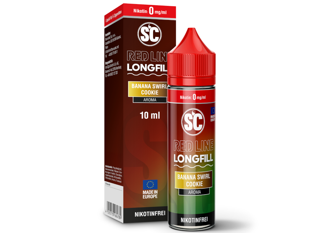 SC - Red Line - Aroma Banana Swirl Cookie 10 ml