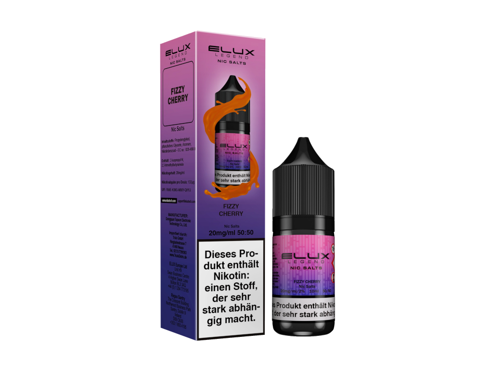 Elux - Fizzy Cherry - Nikotinsalz Liquid