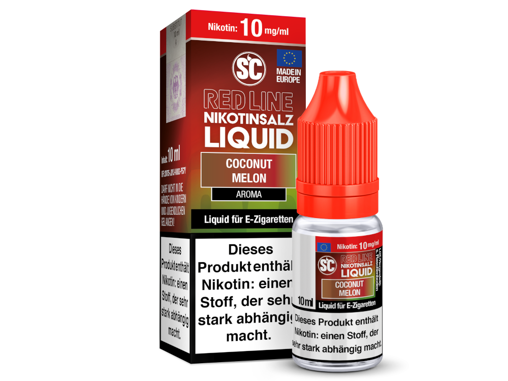 SC - Red Line - Coconut Melon - Nikotinsalz Liquid