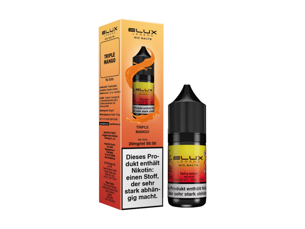 Elux - Triple Mango - Nikotinsalz Liquid
