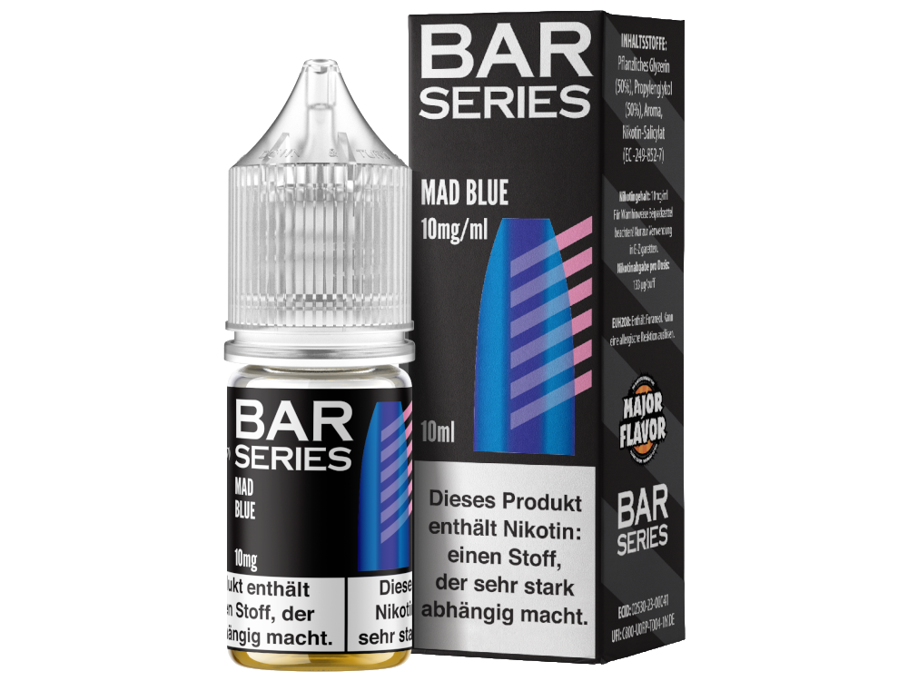Bar Series - Mad Blue - Nikotinsalz Liquid