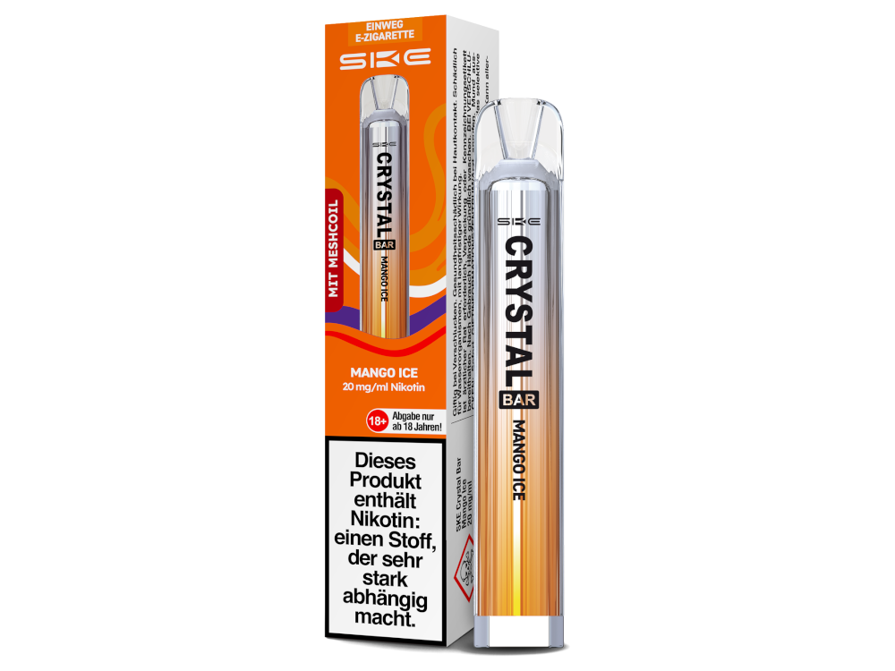 SKE - Crystal Bar Einweg E-Zigarette - 20 mg/ml