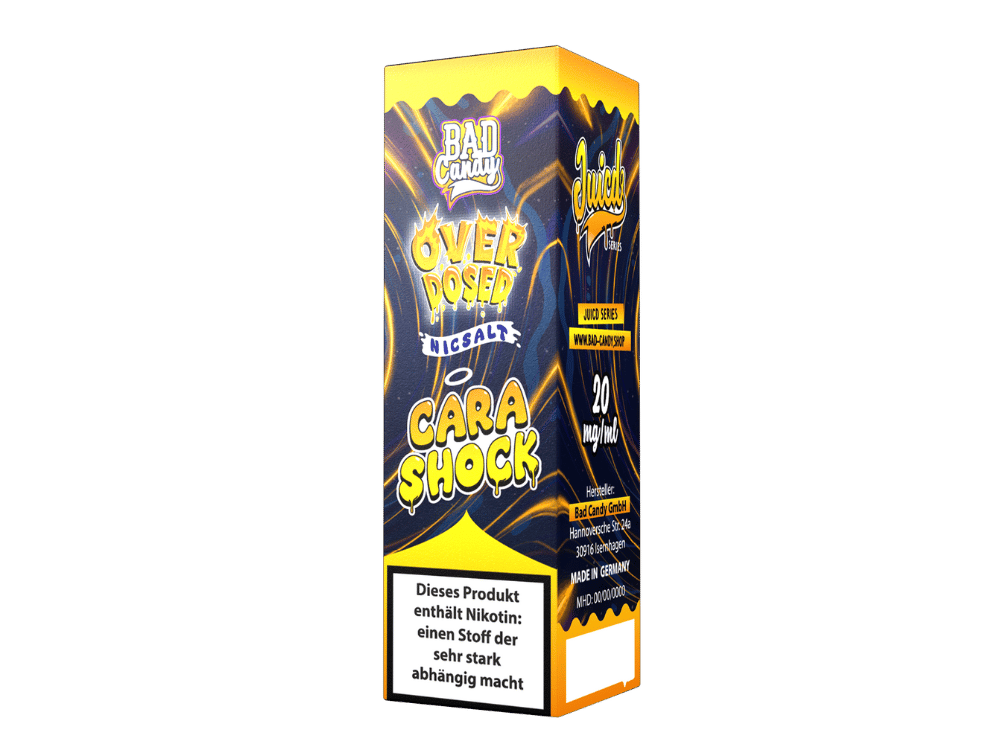 Bad Candy Liquids - Juicd - Overdosed Cara Shock - Nikotinsalz Liquid