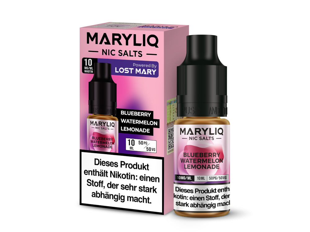 MARYLIQ - Blueberry Watermelon Lemonade - Nikotinsalz Liquid