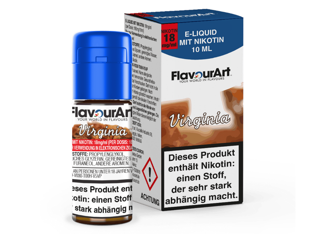 FlavourArt - Virginia E-Zigaretten Liquid