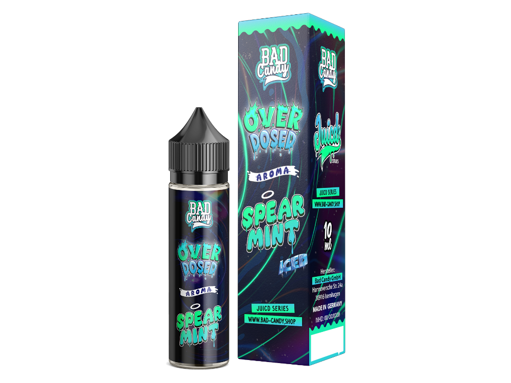Bad Candy Liquids - Juicd - Aroma Overdosed Spearmint 10 ml