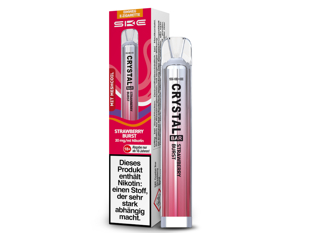 SKE - Crystal Bar Einweg E-Zigarette - 20 mg/ml