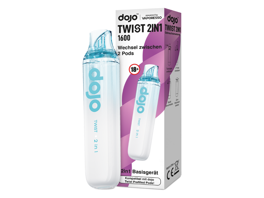 Vaporesso - Dojo - Twist 2in1 Akku 950 mAh (Basisgerät)