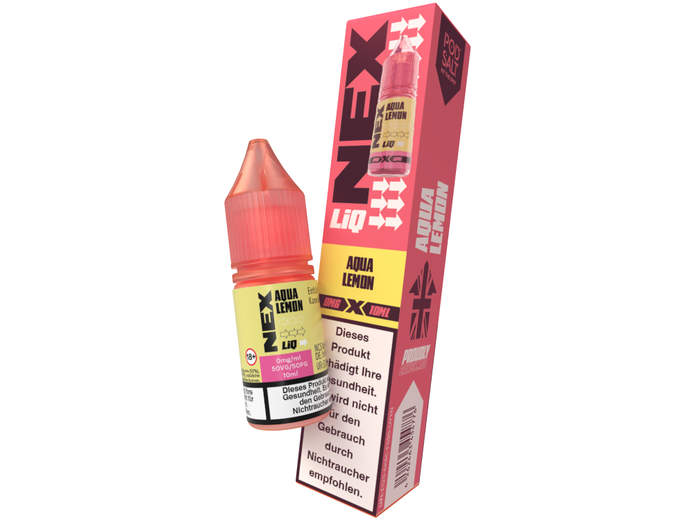 Pod Salt - NexLiq - Aqua Lemon Nikotinsalz Liquid