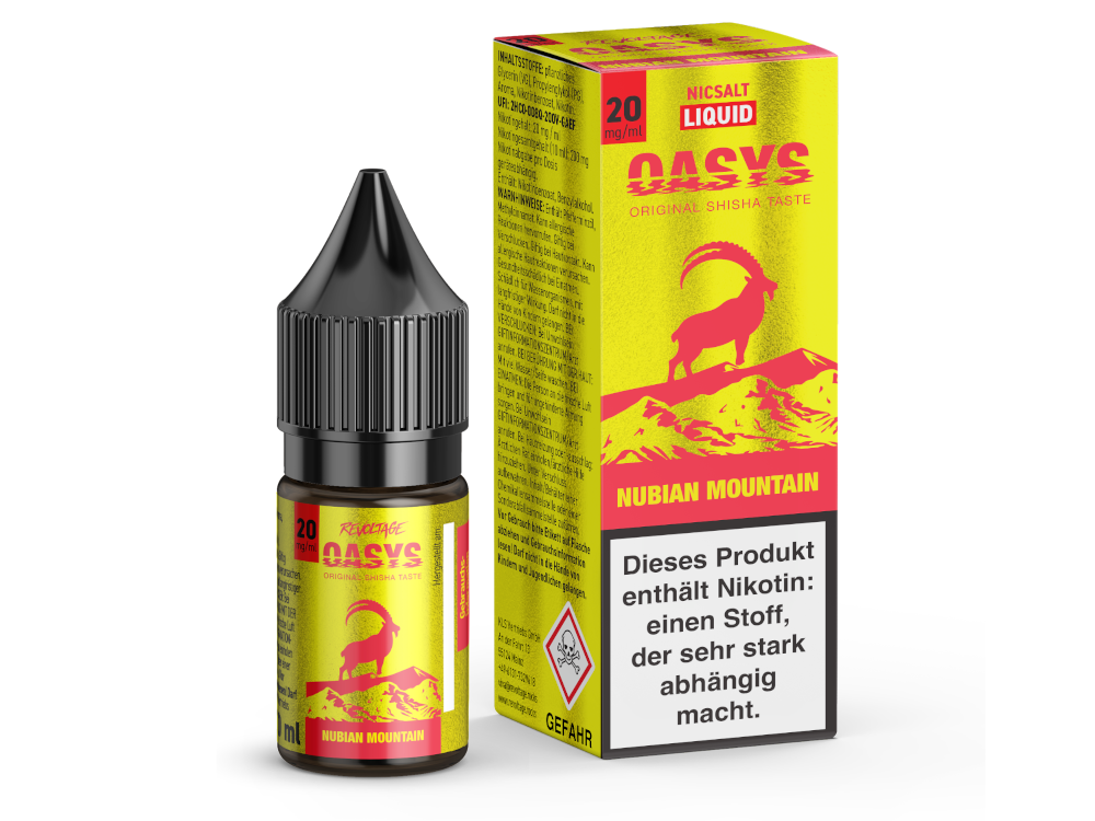 Revoltage - OASYS - Nubian Mountain - Hybrid Nikotinsalz Liquid