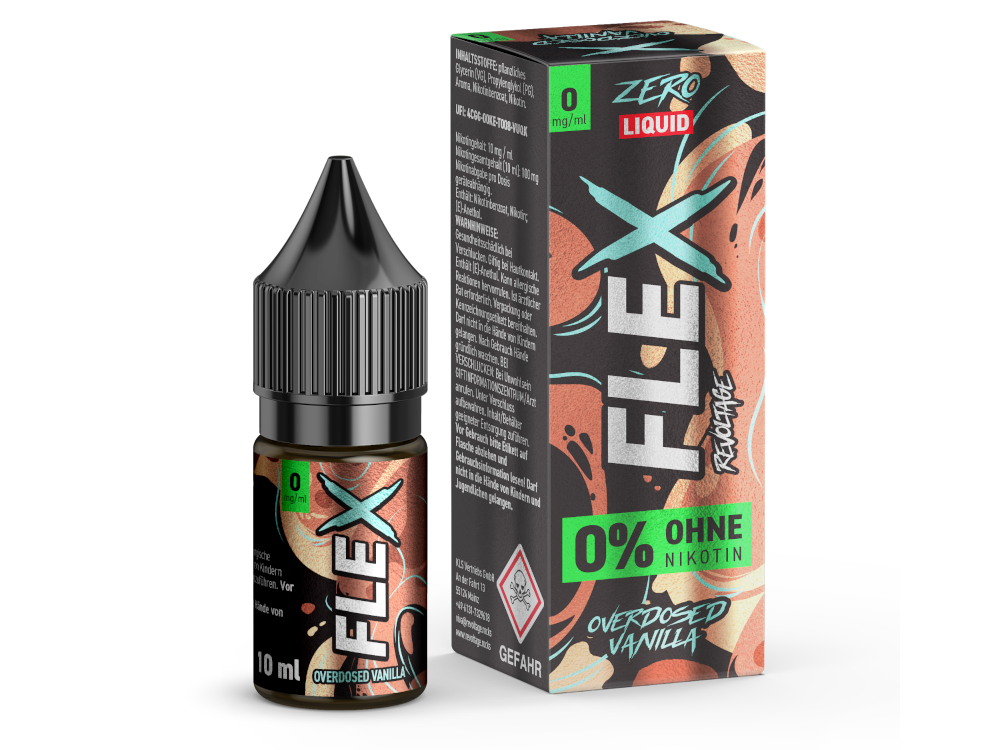 Revoltage - FLEX - Overdosed Vanilla - Nikotinsalz Liquid
