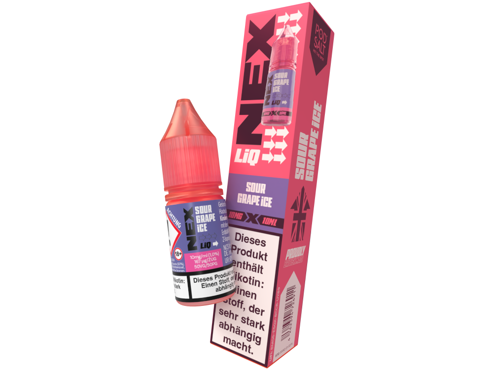 Pod Salt - NexLiq - Sour Grape Ice Nikotinsalz Liquid