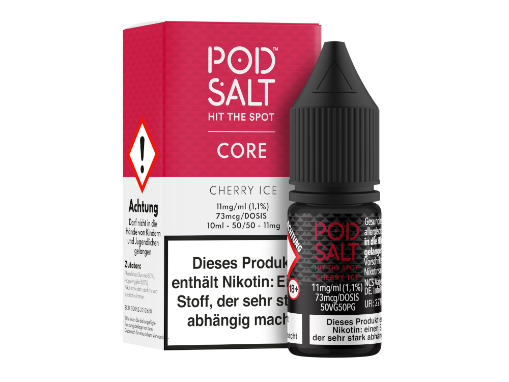Pod Salt Core - Cherry Ice - Nikotinsalz Liquid