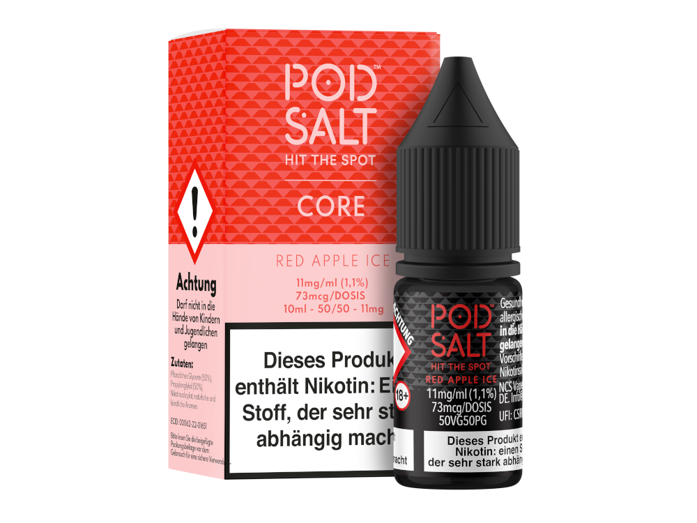 Pod Salt Core - Red Apple Ice - Nikotinsalz Liquid
