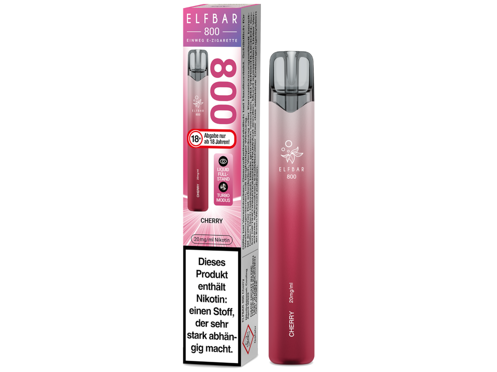 Elfbar 800 Einweg E-Zigarette - 20 mg/ml