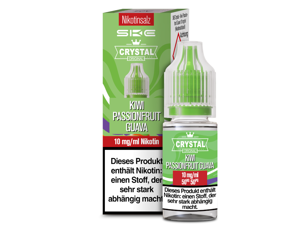 SKE - Crystal - Kiwi Passionfruit Guava - Nikotinsalz Liquid