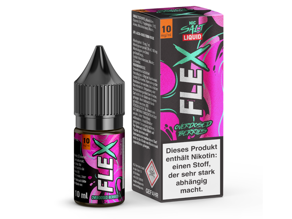 Revoltage - FLEX - Overdosed Berries - Nikotinsalz Liquid