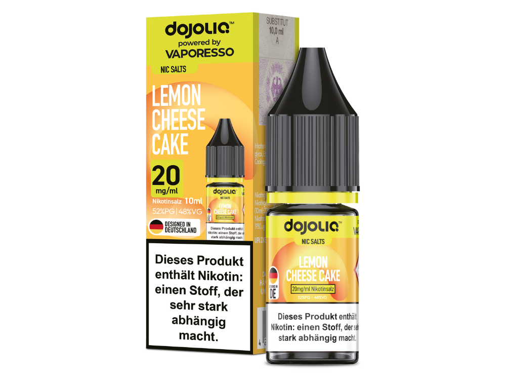 Vaporesso - Dojoliq - Lemon Cheese Cake - Nikotinsalz Liquid