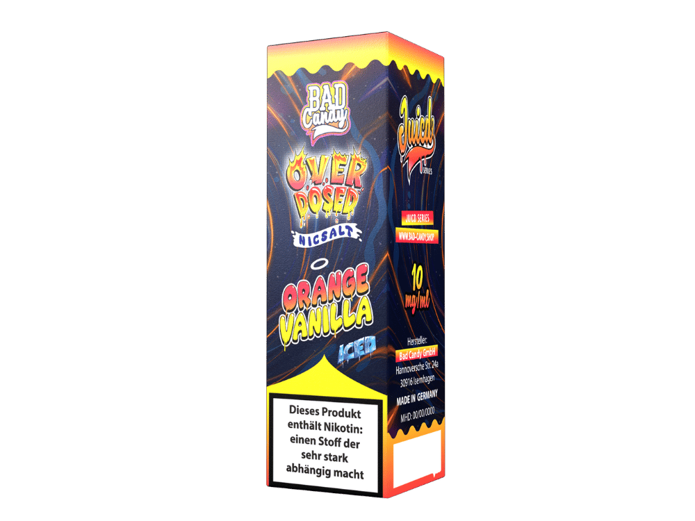 Bad Candy Liquids - Juicd - Overdosed Orange Vanilla - Nikotinsalz Liquid