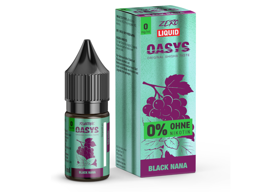Revoltage - OASYS - Black Nana - Hybrid Nikotinsalz Liquid
