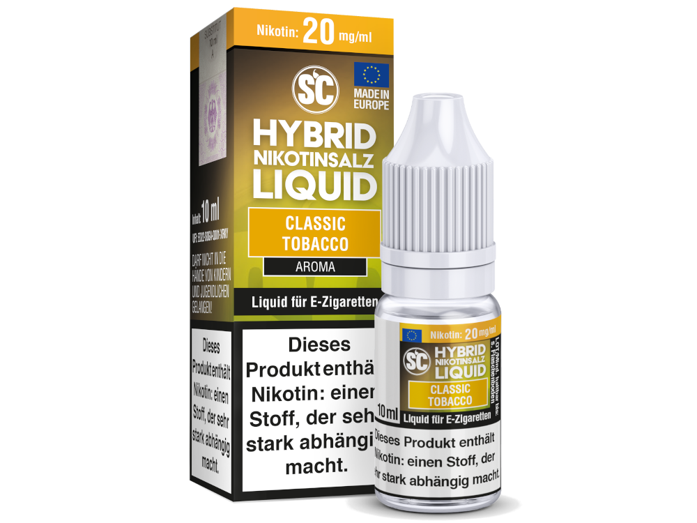 SC - Golden Tobacco - Hybrid Nikotinsalz Liquid