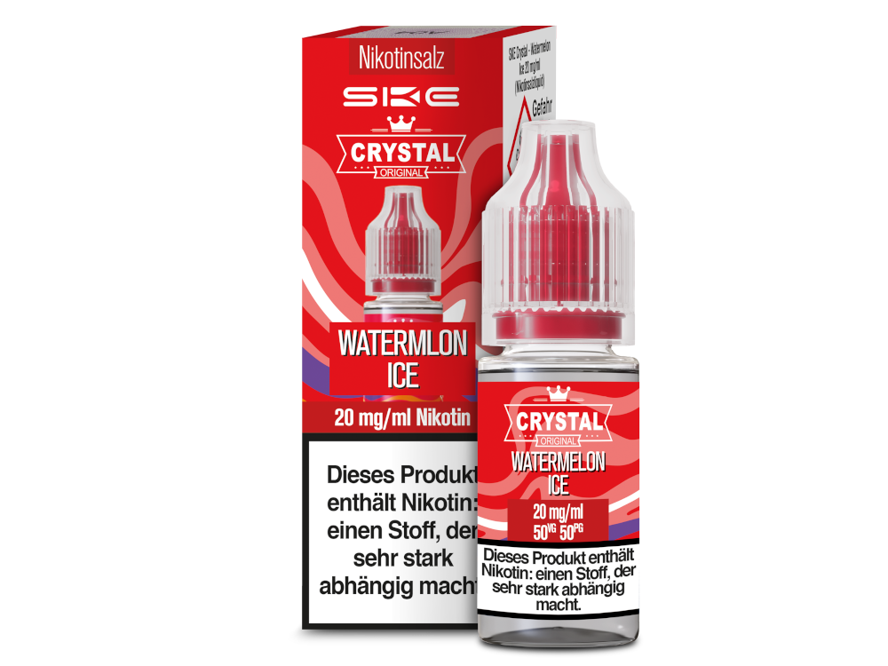 SKE - Crystal - Watermelon Ice - Nikotinsalz Liquid