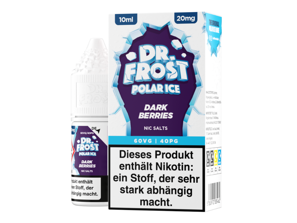 Dr. Frost - Ice Cold - Dark Berries - Nikotinsalz Liquid