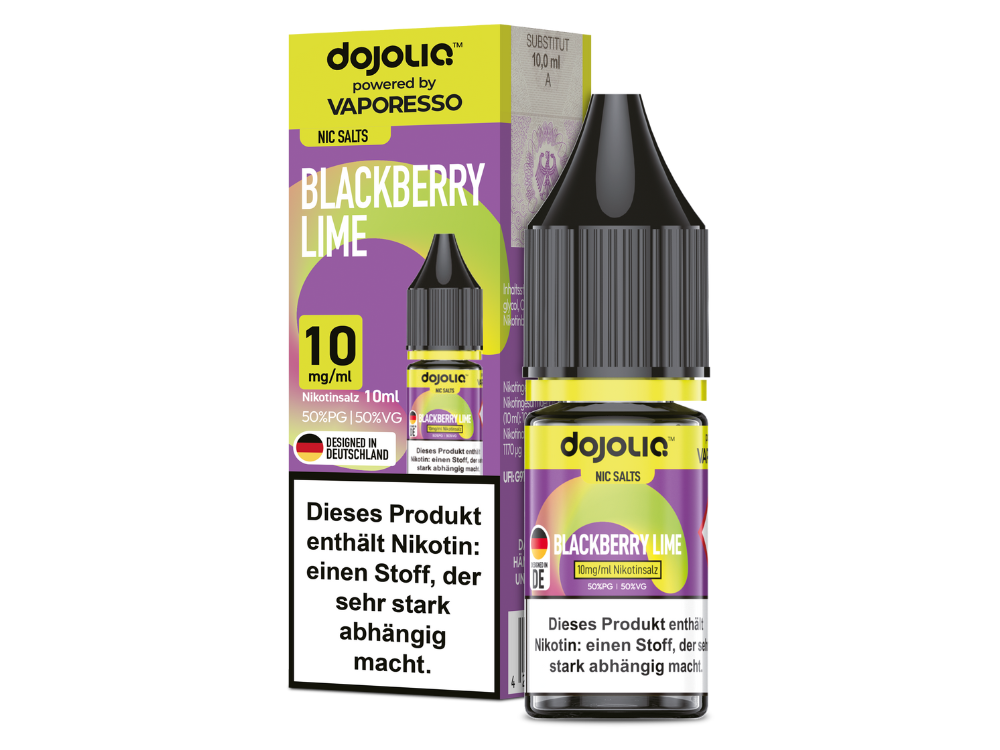 Vaporesso - Dojoliq - Blackberry Lime - Nikotinsalz Liquid