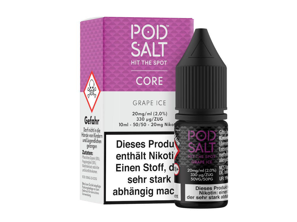 Pod Salt Core - Grape Ice - Nikotinsalz Liquid