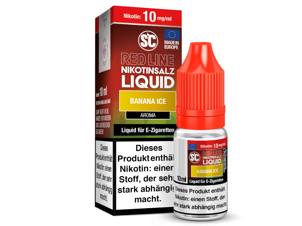 SC - Red Line - Banana Ice - Nikotinsalz Liquid