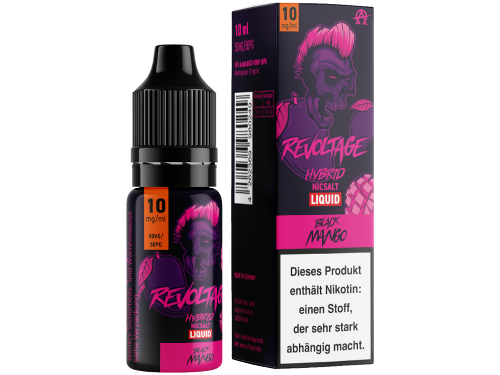 Revoltage - Black Mango - Hybrid Nikotinsalz Liquid